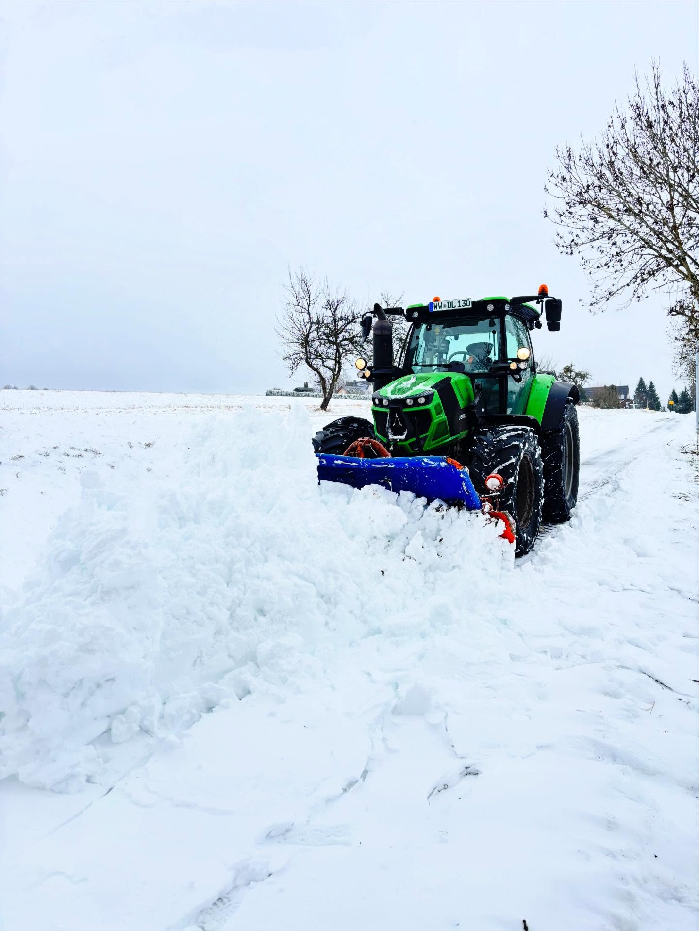 Winterdienst im Einsatz